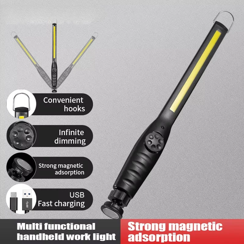 COB Portable LED Work Lights Cordless Magnetic LED Work Lamp Inspection Lights for Car Repair, Home, Garage, Emergency