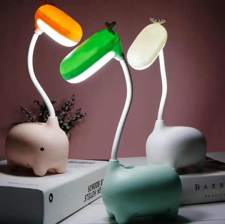 

Led study bedroom bedside lamp children lovely night lamp