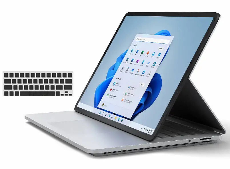 Per Microsoft Surface Laptop Studio 2 (2023) Microsoft Surface Laptop Studio 2022 14.4 Cover Per Tastiera In Silicone Tpu Sottile Skin