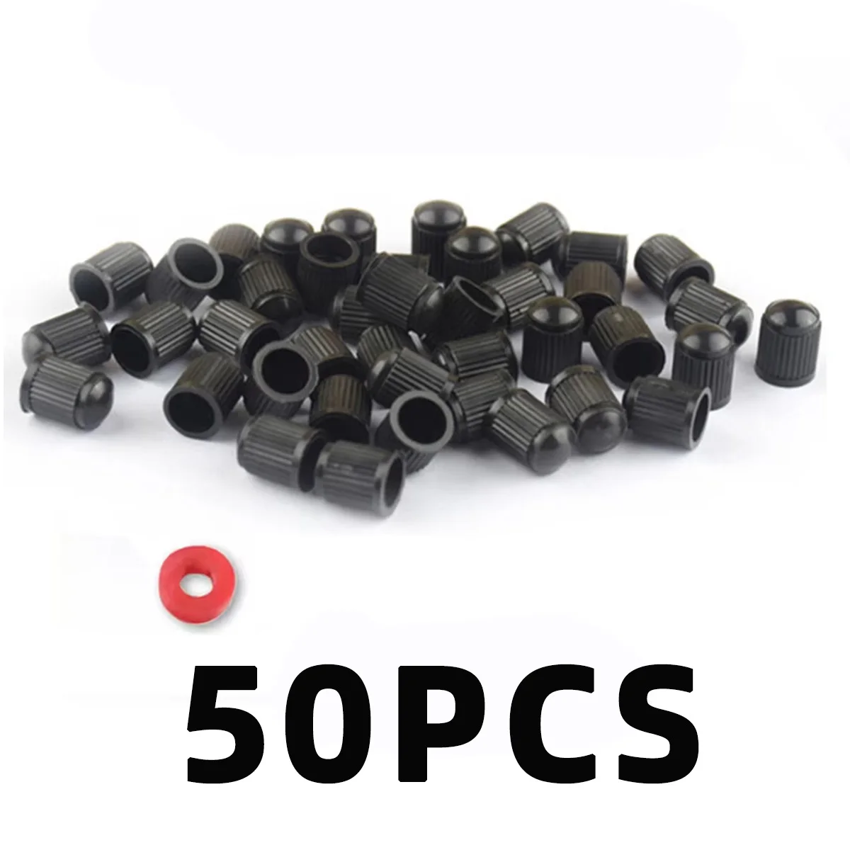 Pack of Tyre Valve Dust Caps for Car Air Nozzles - Tire and Wheel Accessories