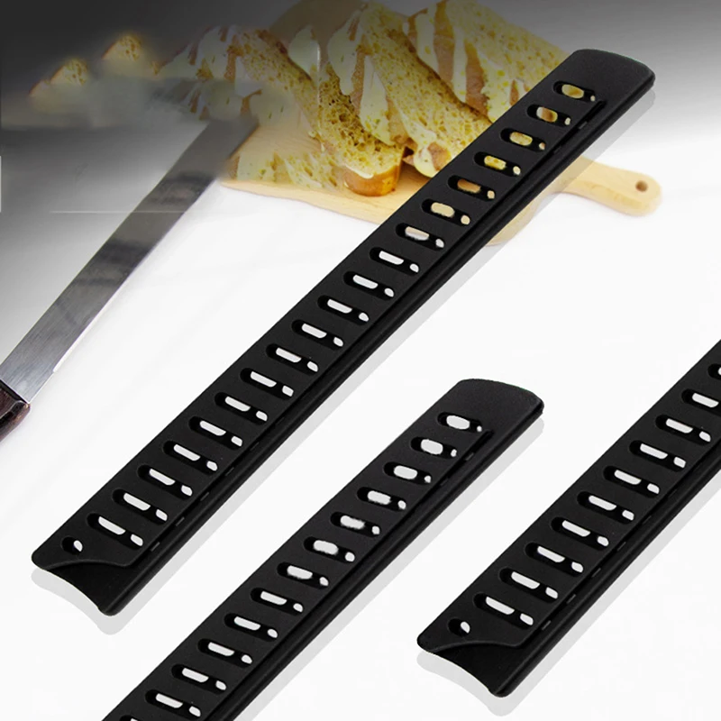 1PC Black Plastic Kitchen Knife Blade Protector Cover For 10 Inches