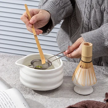 Japanese Matcha Bowl & Whisk Set 1