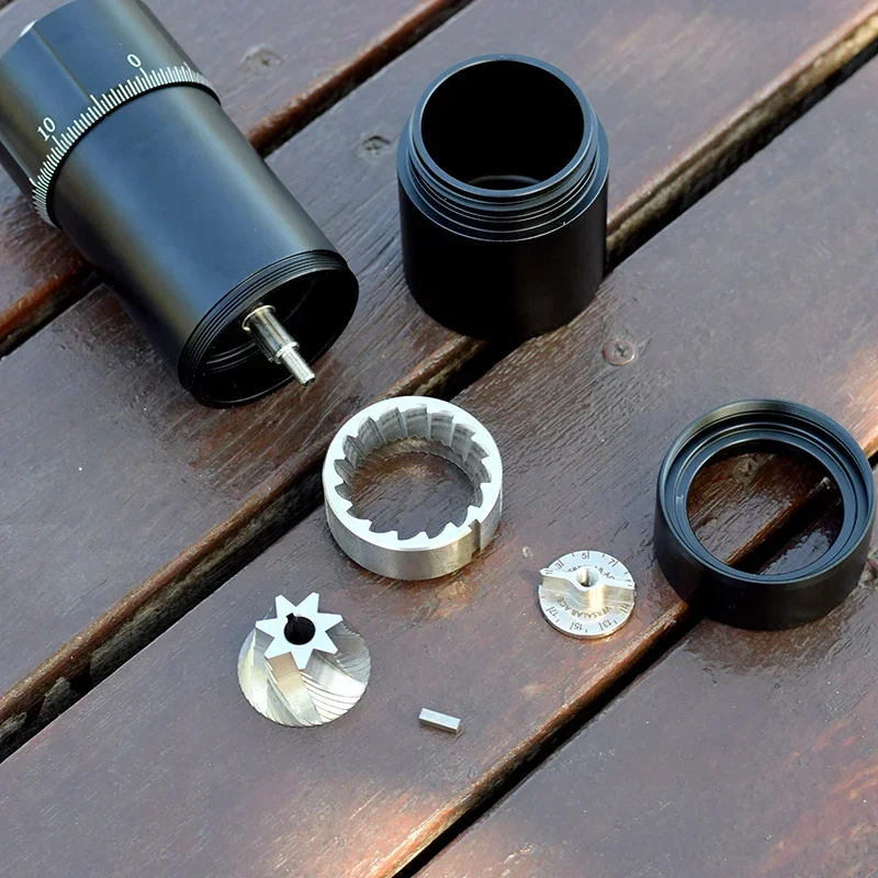 Linglong Grinder Ace 40 Plus Manual Coffee Grinder 45mm 7core Burr Versalab Coffee Grinder Portable Coffee Tools Double Bearings 6