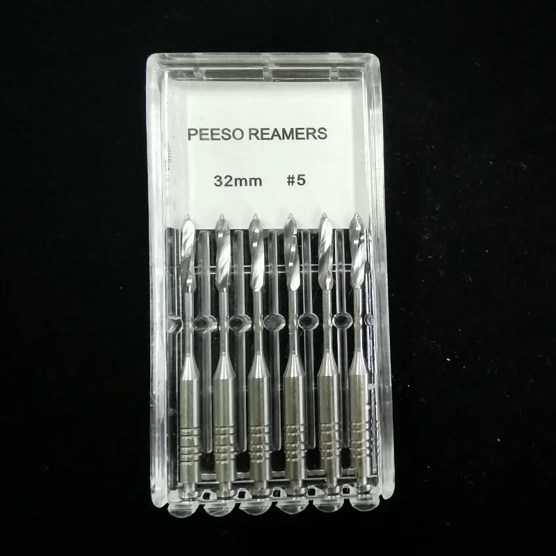 Dental Tools Root Cannal Endo Peeso Reamers Drill 28mm 32mm Stainless Steel Endodontic Instruments Dentist Dentistry Odontologia