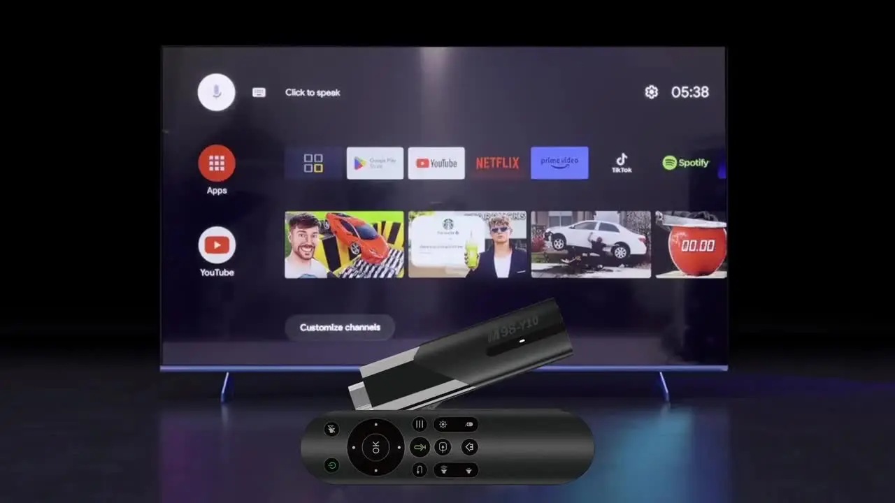 Мини-телевизор Android 13 Allwinner H618 четырехъядерный процессор Cortex A53 поддержка видео 8K