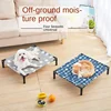Portable Cat Bed for Travel - Foldable Cooling Pet Mat, Anti-Slip & Washable, Small Dog Cat Bed for Camping Indoor 6