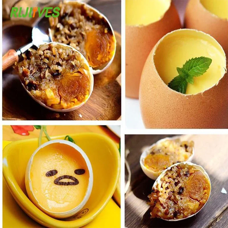 Egg Shell Scissors Stainless Steel Egg Topper Cutter Shell Opener Boiled Raw Open Creative Kitchen Tools