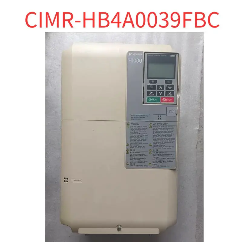 

Used CIMR-HB4A0039FBC Inverter tested ok 18.5KW/15KW 380V