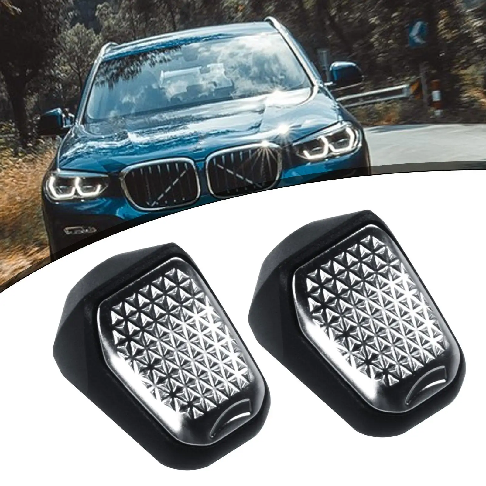 2 Pieces Air Vent Outlet Knob Easy Installation Replace Parts for BMW x5 x6 x7 Accessories