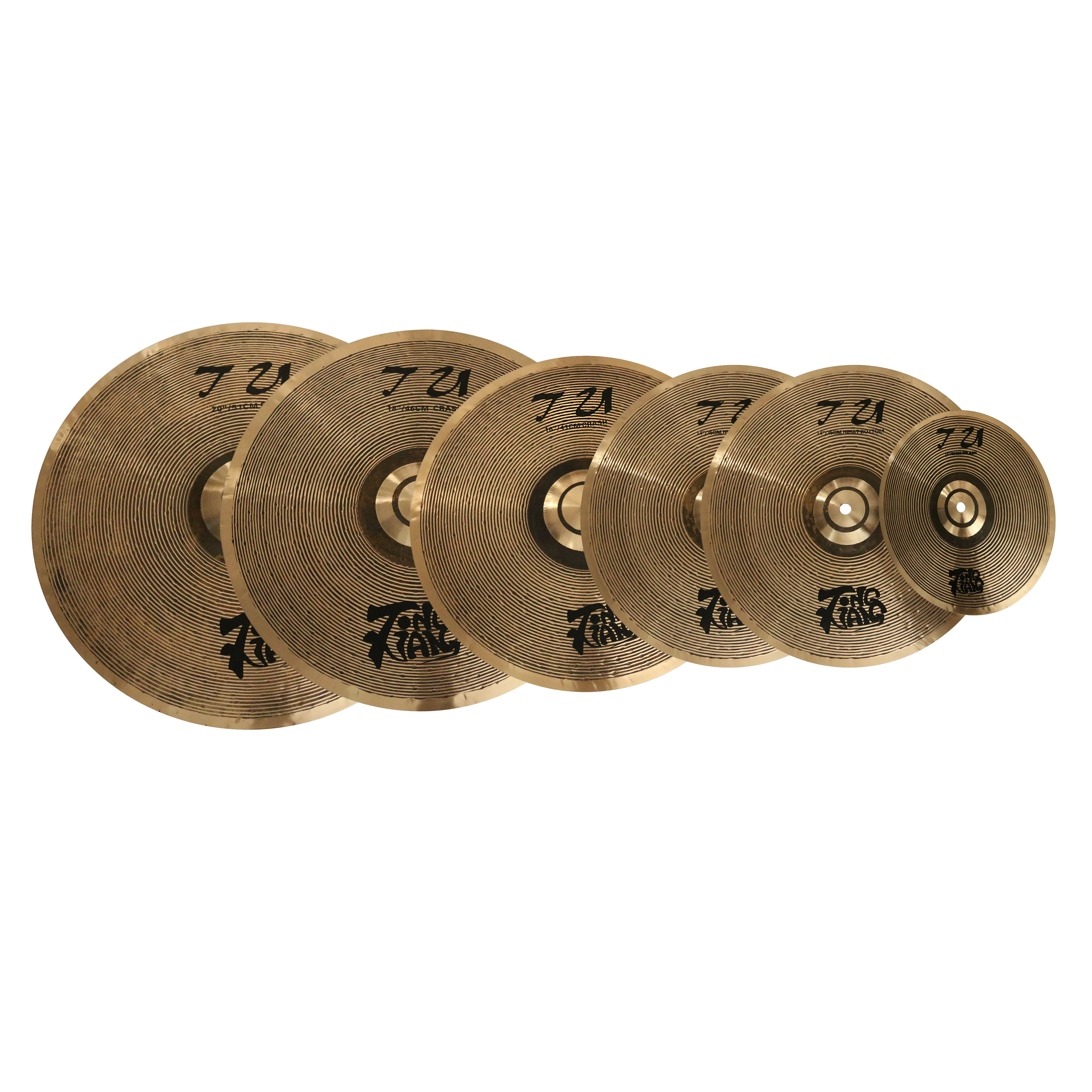 TONGXIANG Brand TU series B25 6PCS Cymbals Set
