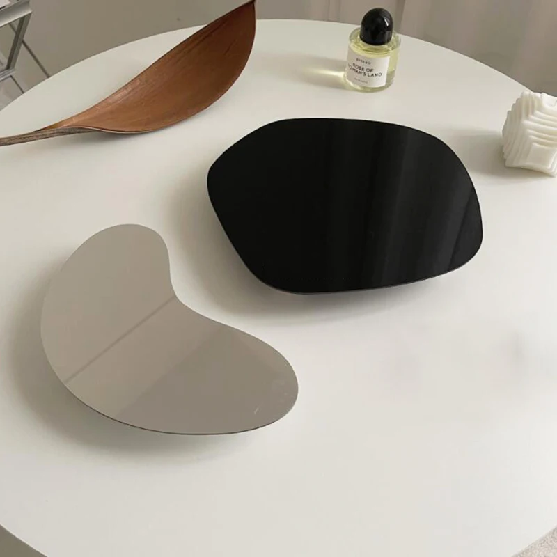 Minimalist Shelf Organizer Acrylic Tray Perfume Jewelry Cosmetic Tray Home Decor Multipurpose Storage Shelf Decoration