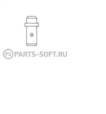 METELLI 011498 01-1498_направляющая клапана 7.98х12.06х42.3\ Audi 80/100 VW lf 1.0-1.6D 96 | Автомобили и
