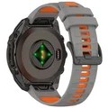 Space gray orange