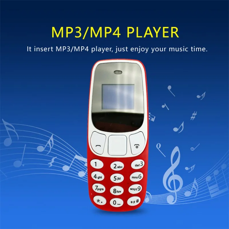 Mini teléfono móvil L8star Bm10, Tarjeta Sim Dual con reproductor Mp3, desbloqueo Fm, cambio de voz, marcación