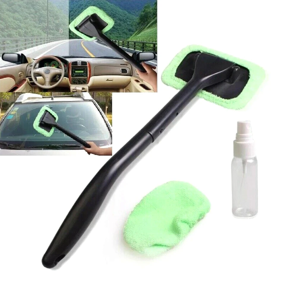 

New Auto Window Cleaner Brush Car Windshield Cleaning Wash Tool Long Handle Car Cleaning Auto Glass Wiper Car wash tools