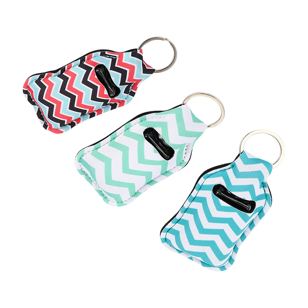 

Portable Storage Case Key Fob Hand Lotion Bottle Sleeve Keychain Bag Protective Cover