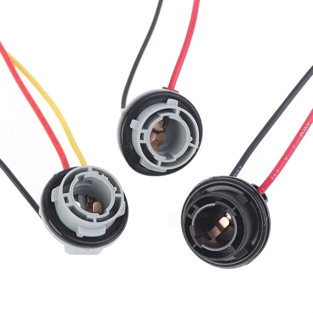 1156 BA15S BAU15S 1157 BAY15D Lamp Holder Bulbs PY21W P21W Adapter Base Socket Connector For Turn Signal Headlight Light 1Pcs headlight holder led lamp bulb base led work light holder instrument light holder light holder lamp holder light bulb socket socket connector plug adapter