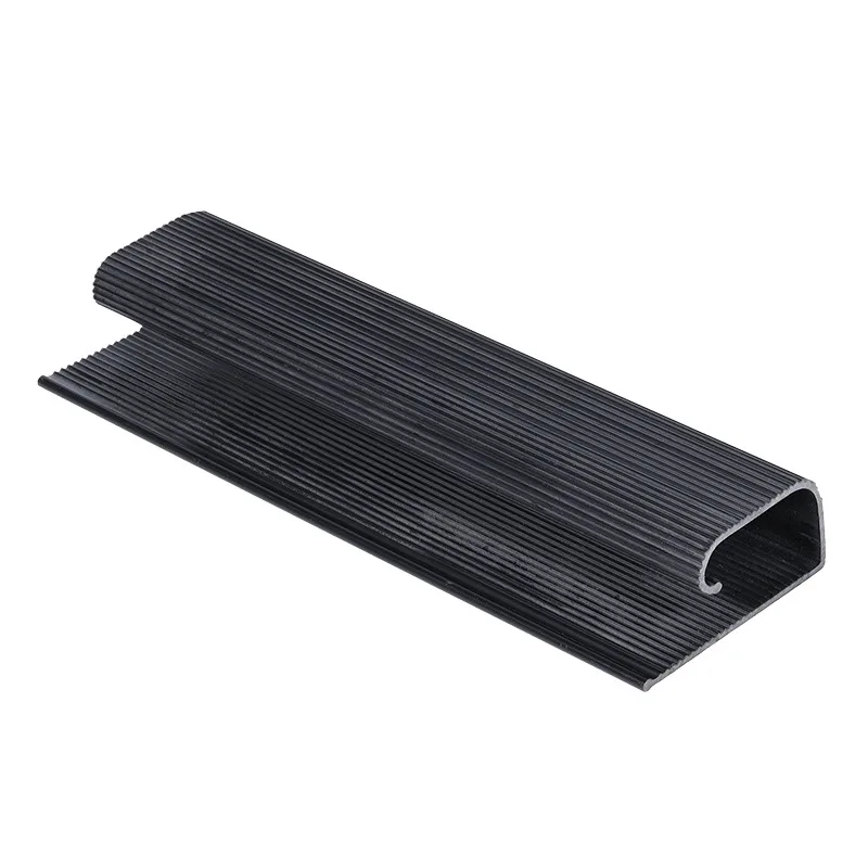 J Channel Desk Cable Organizer, PVC Waterproof Cable Management, TV Background, Black Protector, Under Desk Accessories