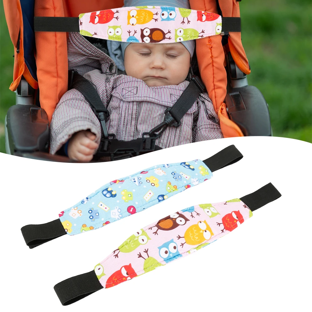 

Baby Car Safety Seat Fixing Strap Sleep Positioner Toddler Head Support Pram Kid Adjustable Fastening Belts Stroller Accessories