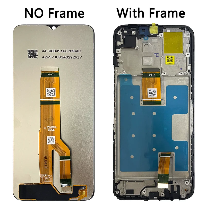 37964 - DISPLAY LCD PER HONOR X6A WDY-LX1 / X5 PLUS WOD-LX1 NERO CON FRAME - Compatibile