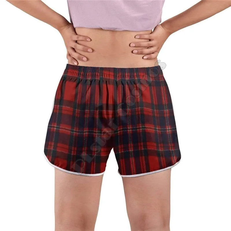 Fluff You Swim Trunk 3D Printed Women Shorts Summer Beach Shorts Elastic Waist Shorts