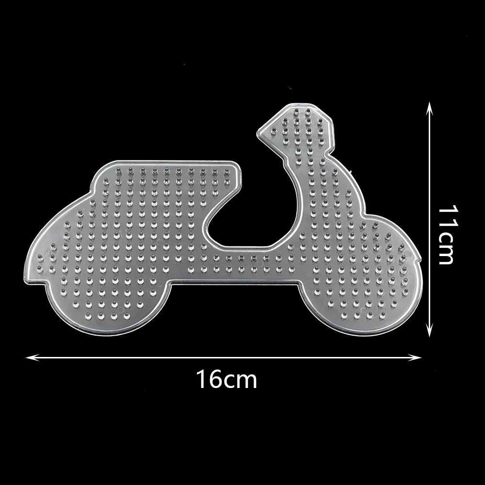 Colorful DIY Beads Tool Educational Puzzle Pegboard Template