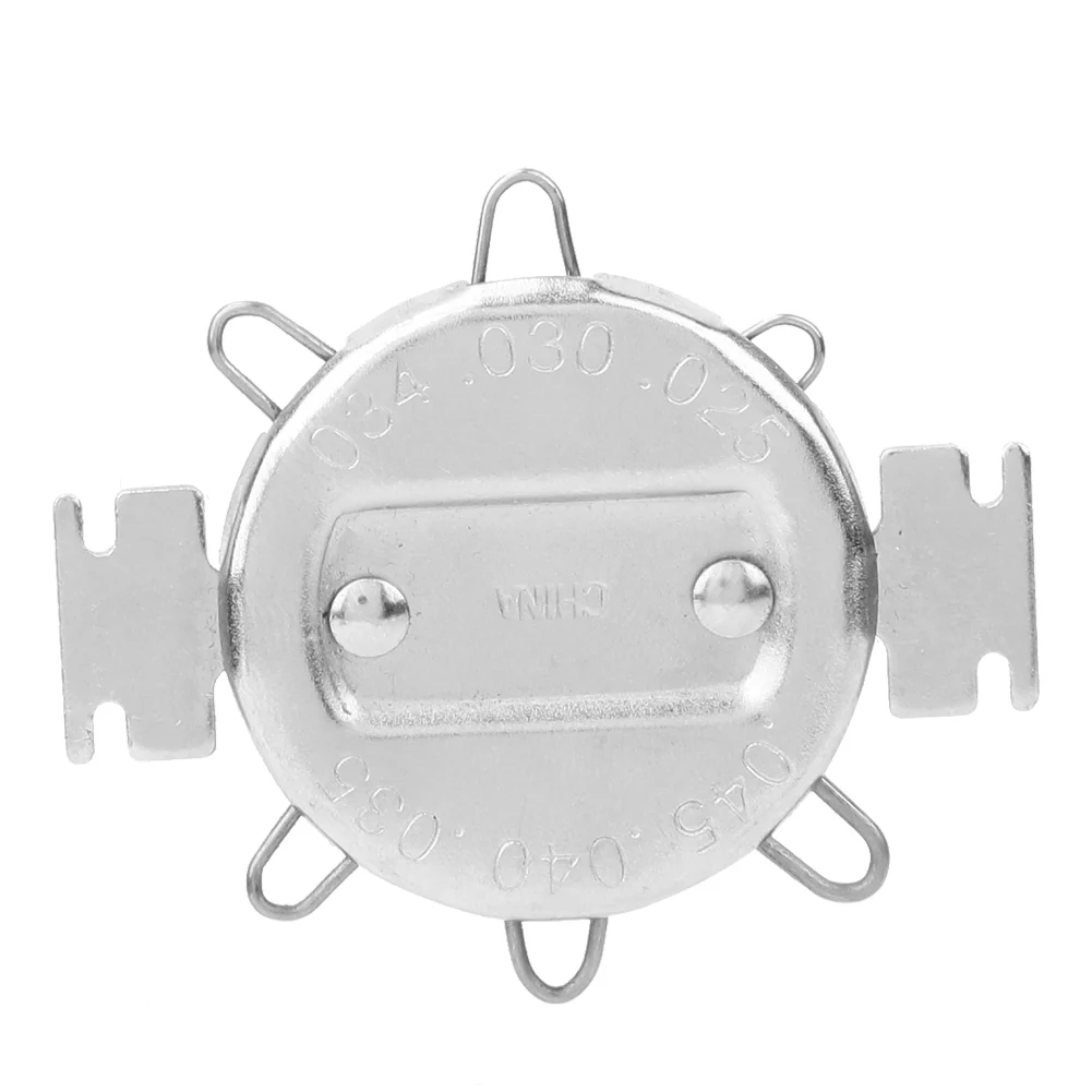 Feeler Gauge Spark Plug Gap Gauge Metric Inch Gapper Feeler Gap Adjustment Tool Gauge Measurement Tool 0.64-1.14 Gage Caliber