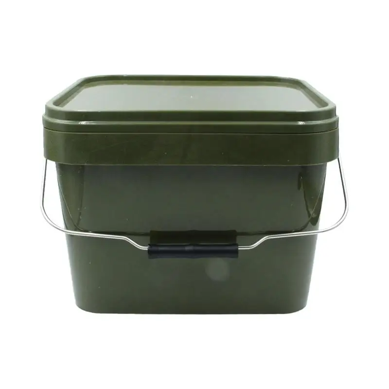 

Bait Bucket 50ML Fishing Storage Bait Container Fish Transport Bucket Floating Live Bait Storage Portable Organizer For Camping