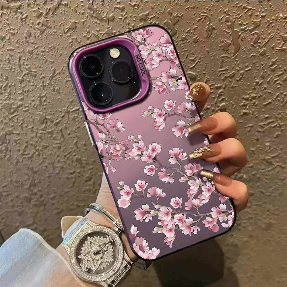 Creative Flowers Shockproof Phone Case Cover