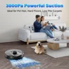 Smart Robot Vacuum Mop Self-Empty Base Mapping 60-Day Capacity Pets Hair Cleaner Carpet Hard Floors Technology Virtual Walls 6
