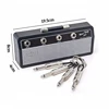 Retro Radio Wall Mounting Key Holder Vintage Guitar Keychain with 4 Plugs Creative Wall Hangers Rack Home Decoration Hooks Gift 5