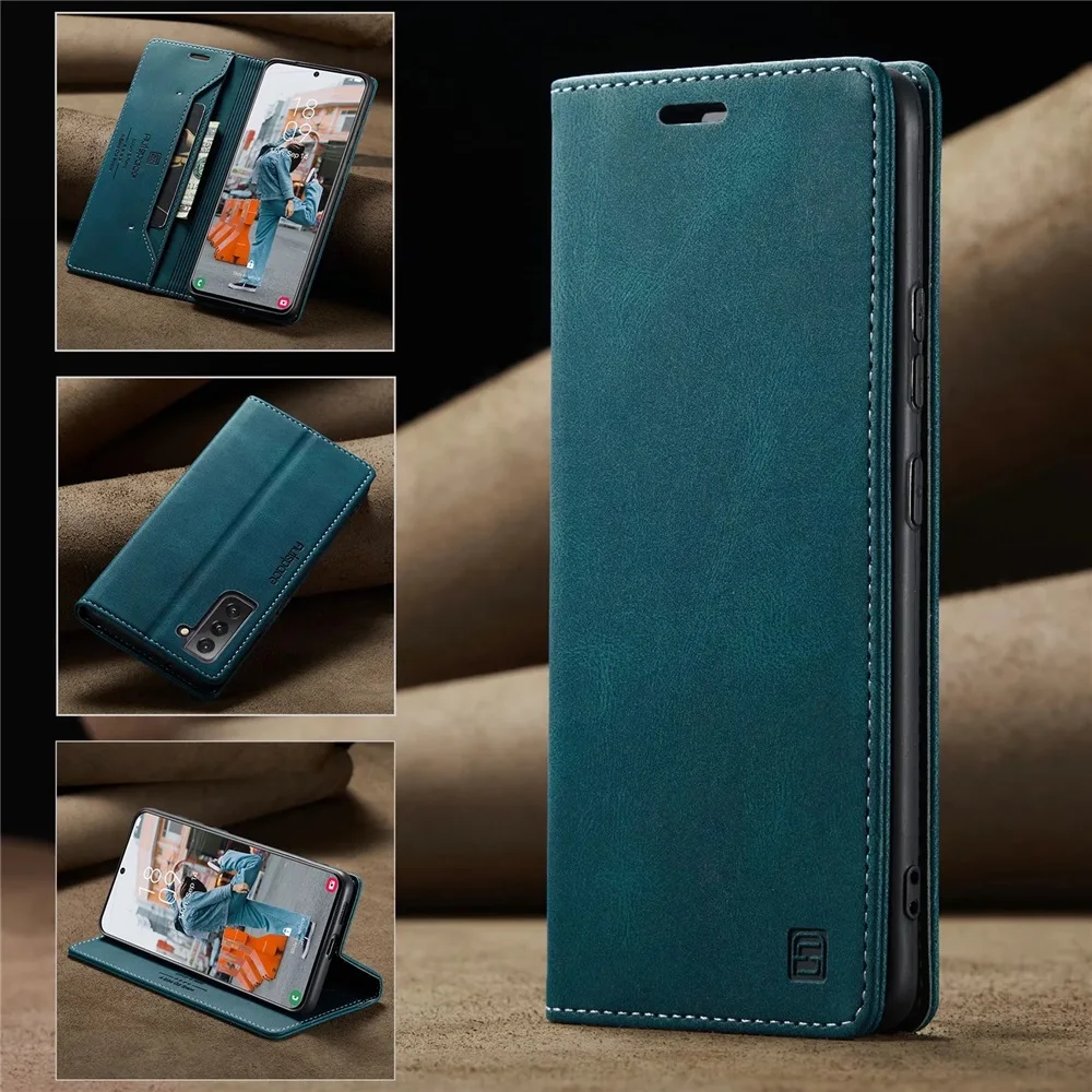 Leather Wallet Folio Flip Cover Case
