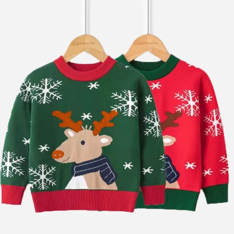 Christmas Sweaters Jersey For Girls 