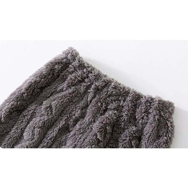 2024 New Boys' Pajamas Winter Version Latest Set Sleepwear Teenagers' Baby Homewear Autumn Nightwear Thick Casual Nightgown