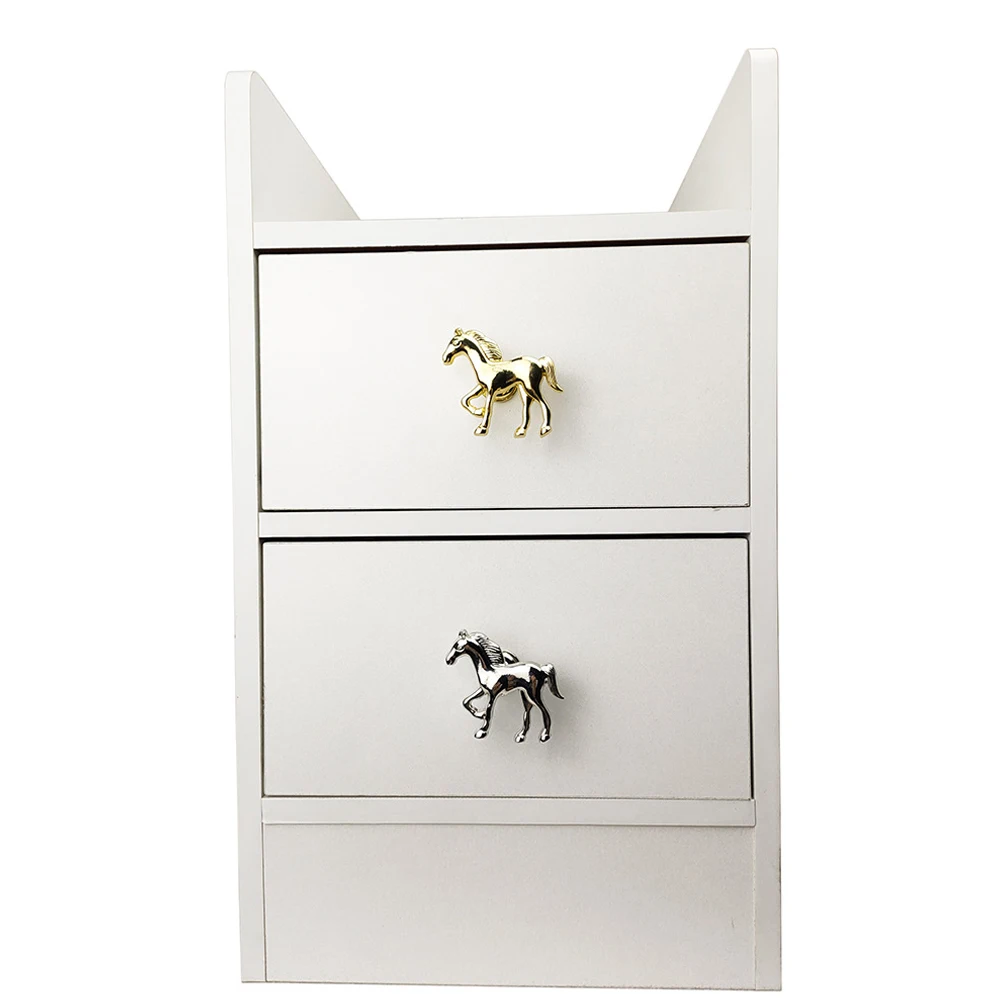 Description Picture 6 of itemHorse Shape Cabinets Handle Animal Shaped Cabinet Handles Door Cabinets Knobs Drawer Handle For Children Furniture Handle