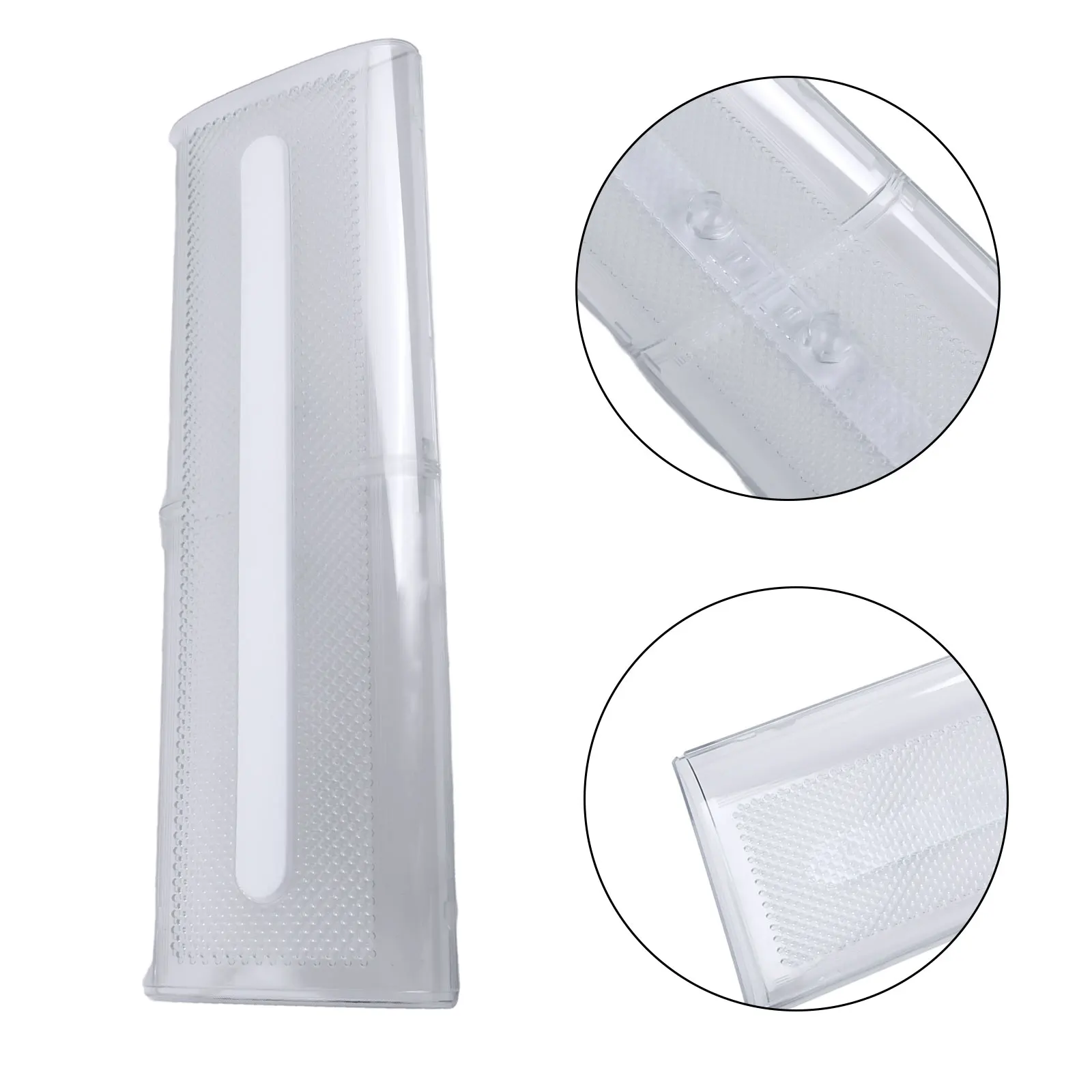 

For Air Conditioner Windshield Wind Deflector Adjustable Easy To Install Transparent Widely Applicable Affordable