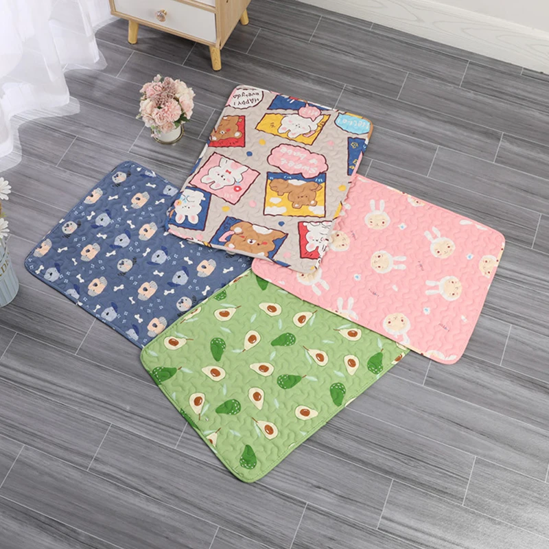 Title 2, Washable Pet Pee Pad Pet Diaper Mat Reusable Ma...