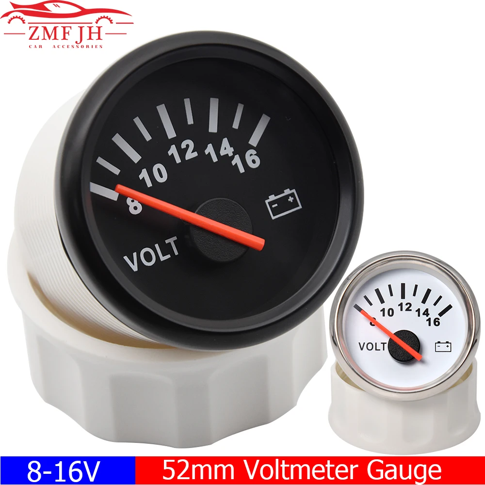 Universal Engine Volt Meters Electrical Pointer Voltmeter Auto Gauge 8~16V  - China Auto Parts, Vehicle Parts