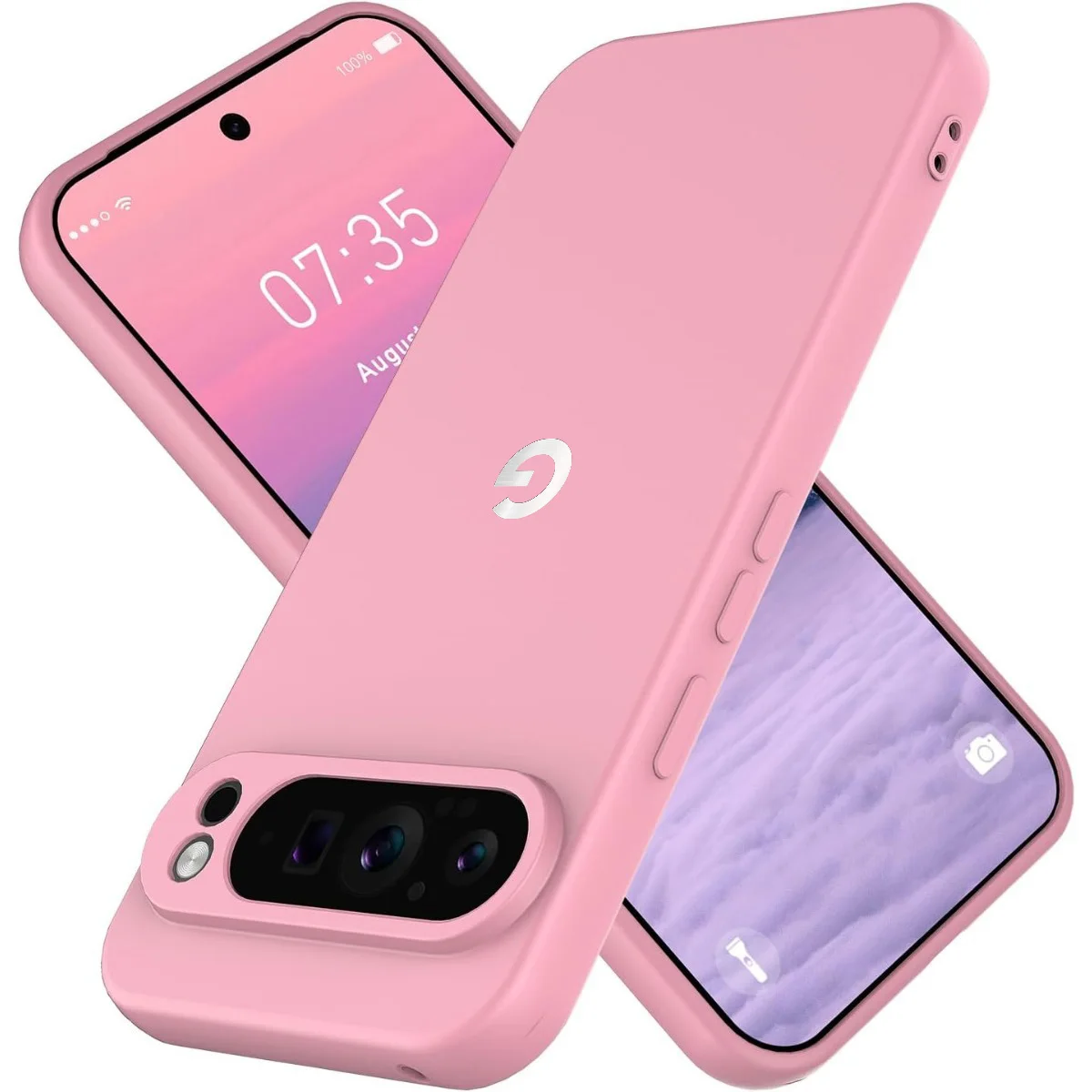 Liquid Silicone Skin-Friendly Soft Case with Wireless Charger Protection