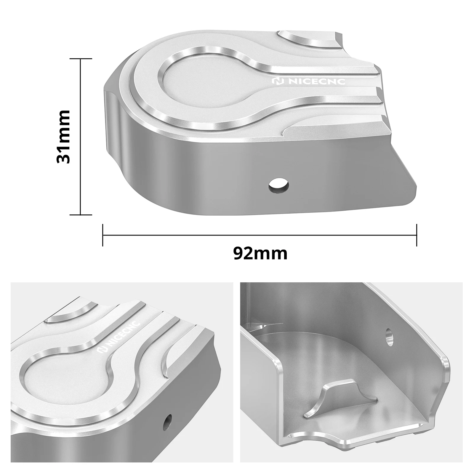 Für BMW R1250GS R1250GS 2019-2023 Auspuffklappenabdeckung R1250 GS R 1250GS R1250GS 2019 2020 2021 2022 2023 – Detail 10