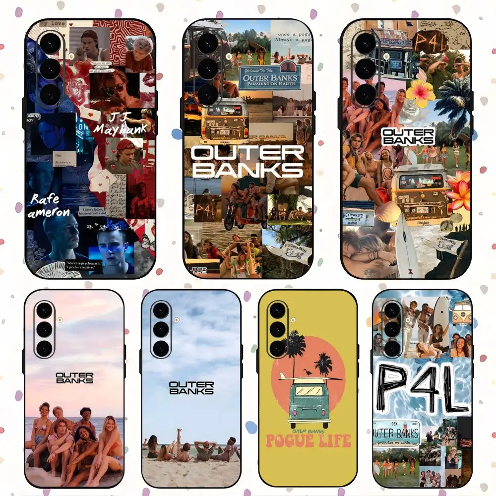 Outer Banks-Themed Soft Black Phone Case