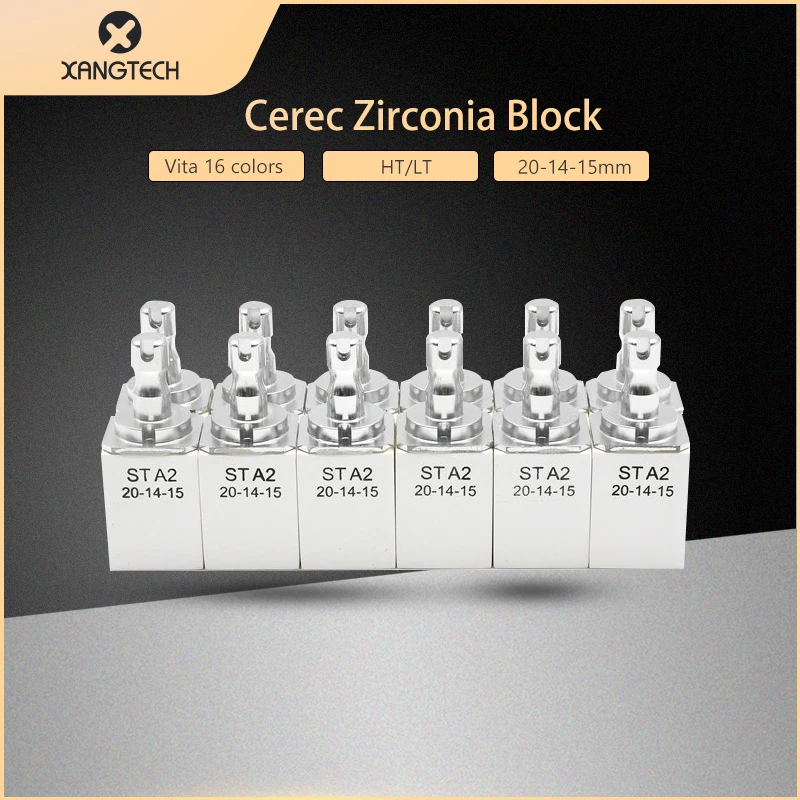 Xangtech Liquidazione Vendita Sirona Cerec Zirconia Block 20*14*15Mm Per Laboratorio Odontotecnico