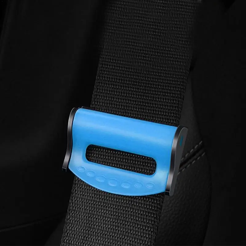 Car Seat Belt Clip Belt Cover Clips Locking Clip Seat Adjuster Strap Positioner Locking Safe Seatbelt Tension Adjuster