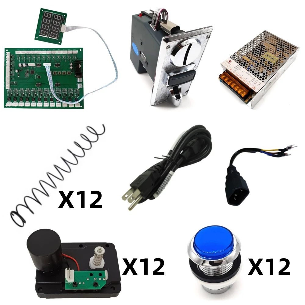 Kit of Coin Operated Vending Machine JY-12 Sensor Pulse