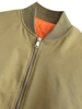 ZBZA Women's Spring Autumn Round Neck Loose Bomber Jacket New Oblique Pocket Zipper Oversized Jacket Coat Chic Female Outerwear 6