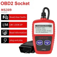 MS309 CAN BUS Engine Trouble Code Reader OBD2 Clear Fault Codes Diagnostic Scanning Tools Car Fault Diagnosis Instrument 2