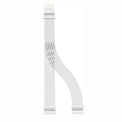 Premium 6-Pin LED Extension Wire for Lightstrips - Multiple Lengths Available (1 To 2 Splitter Wire)