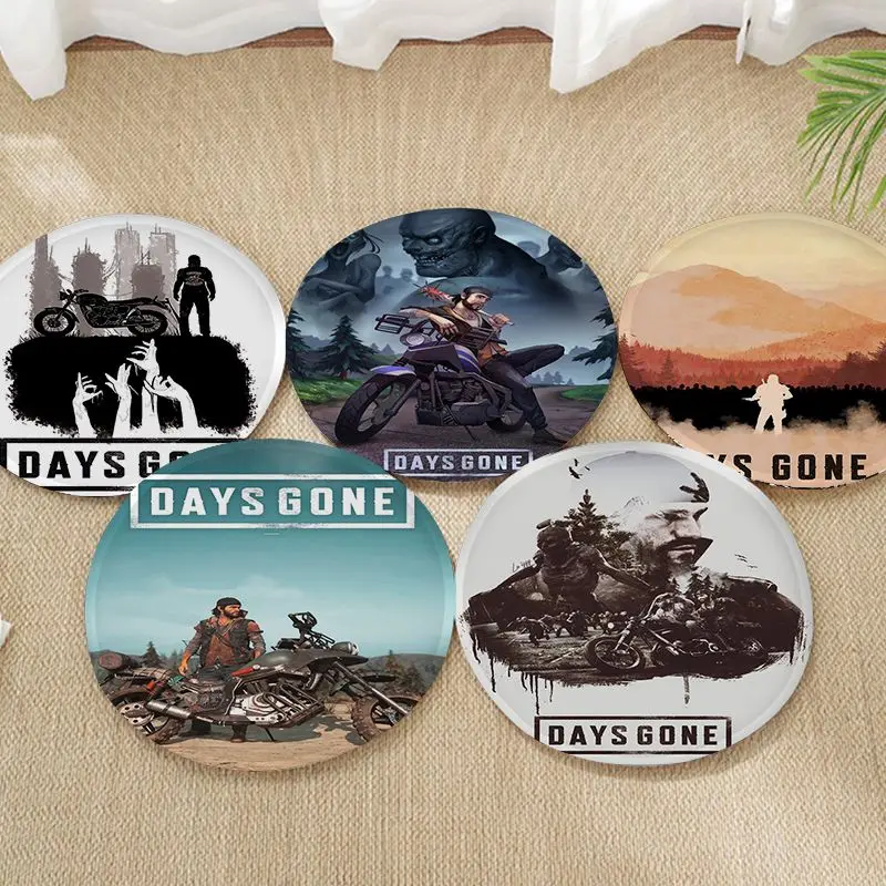 Days Gone Round Seat Cushion Office Dining Sgabello Pad Spugna Sofa Mat Tappetino Antiscivolo