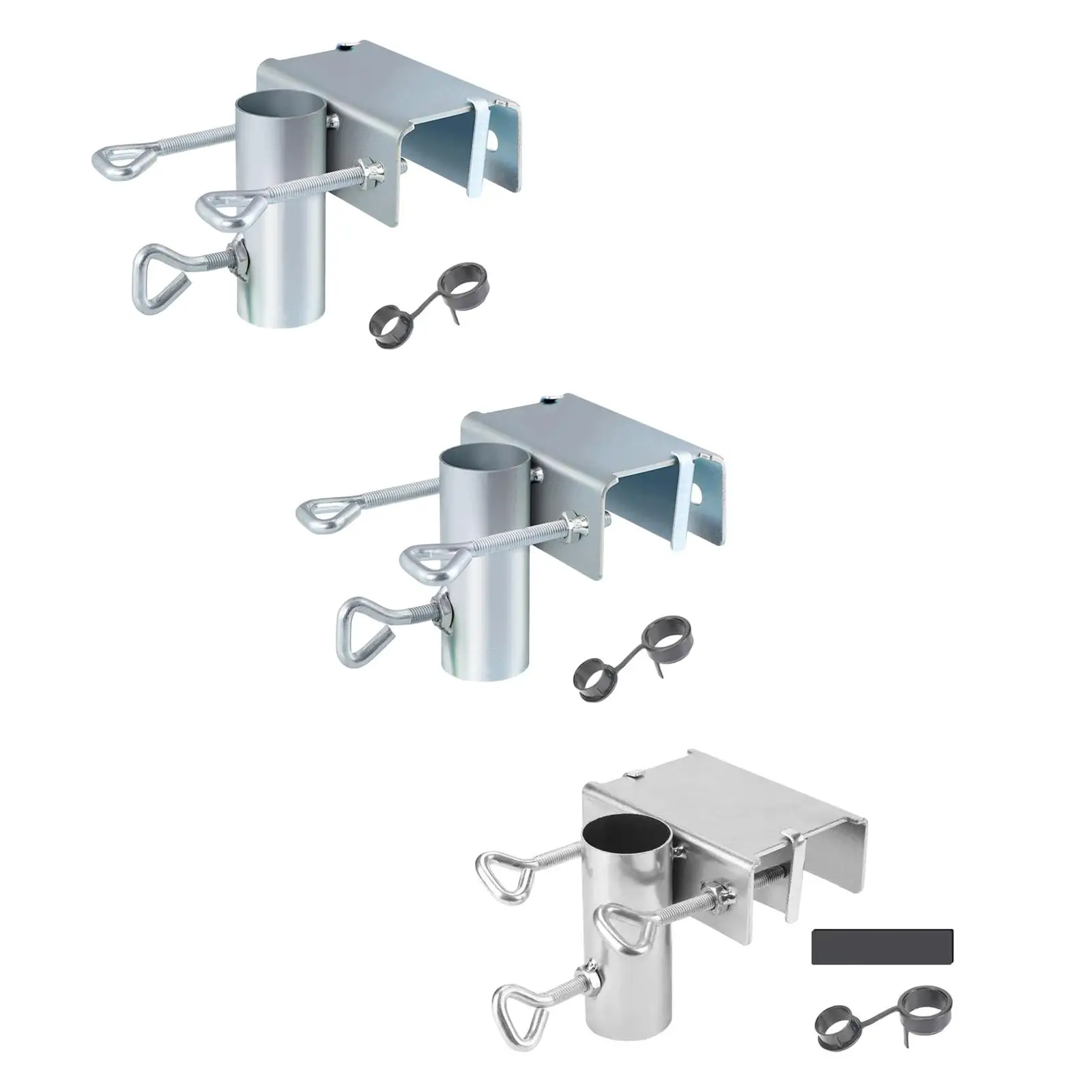 Patio Umbrella Clamp Garden Umbrella Fixed Bracket for Pool Bench Fence umbrella clamp