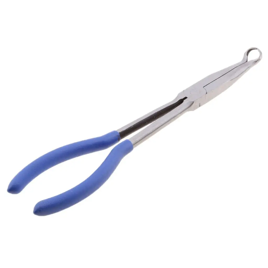 Spark Plug Wire Boot Puller Remover Plier Blue Handle Auto Tool